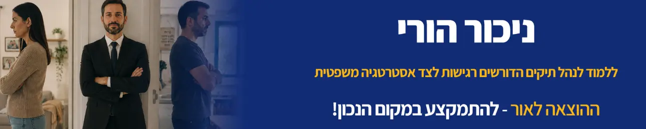 ניכור הורי ללמוד לנהל תיקים הדורשים רגישת לצד אסטרטגיה משפטית